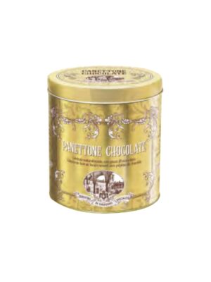 Mini Panettone with chocolate chips - Metal tin